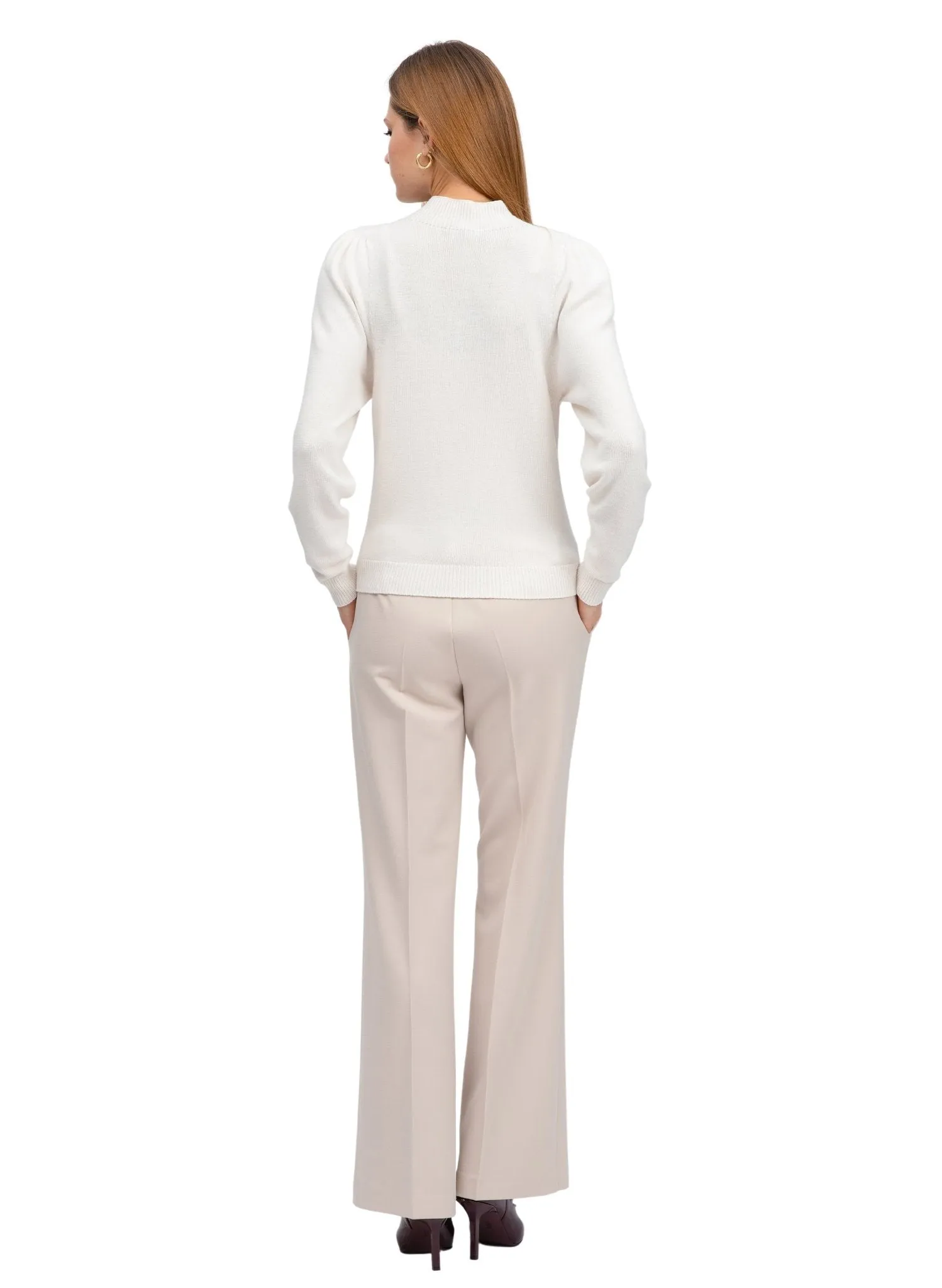 Maximilian Maternity Trouser - Oatmeal