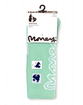 Money Clothing Chop Sig Sock Green