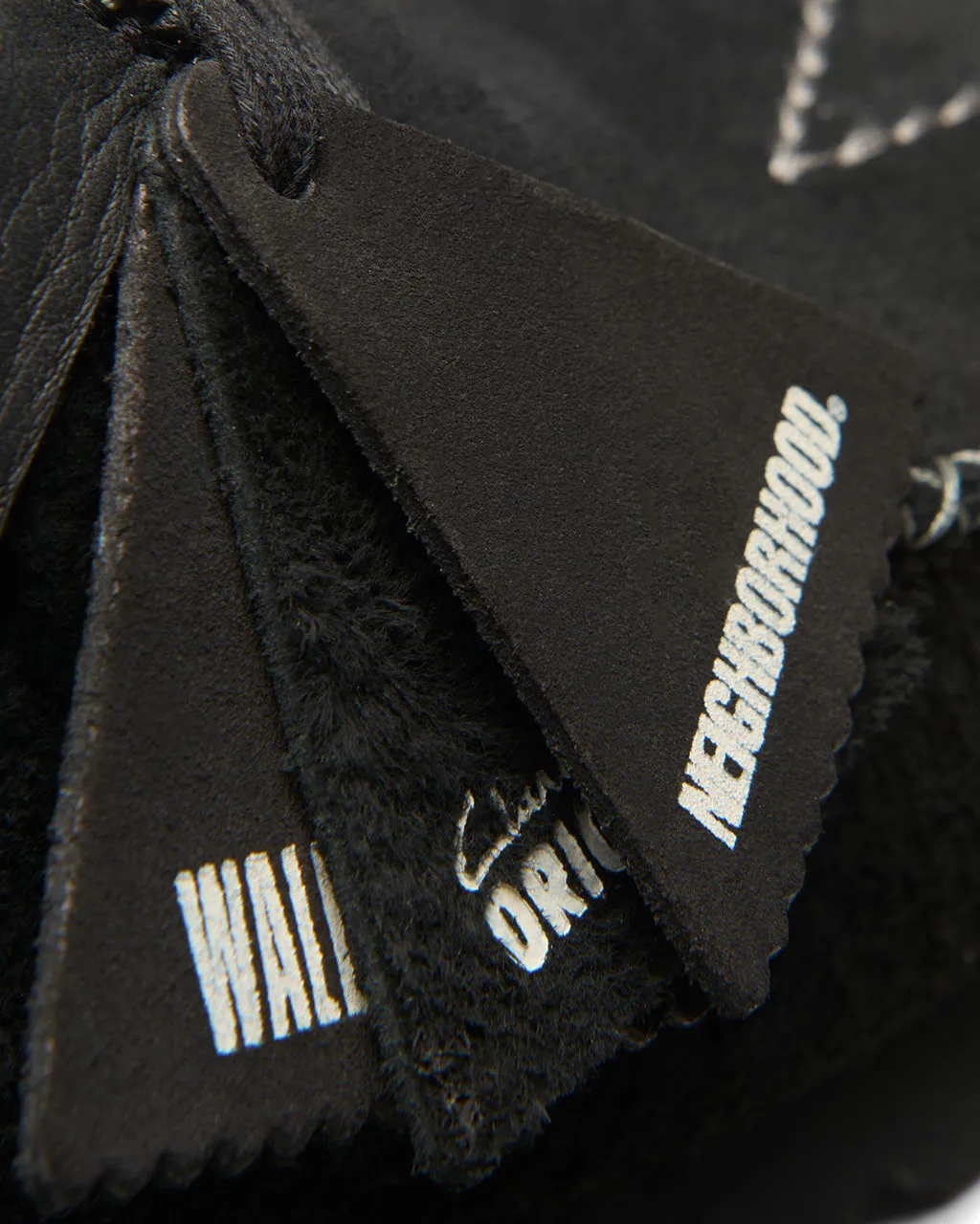 NEIGHBORHOOD x Wallabee 'Black'