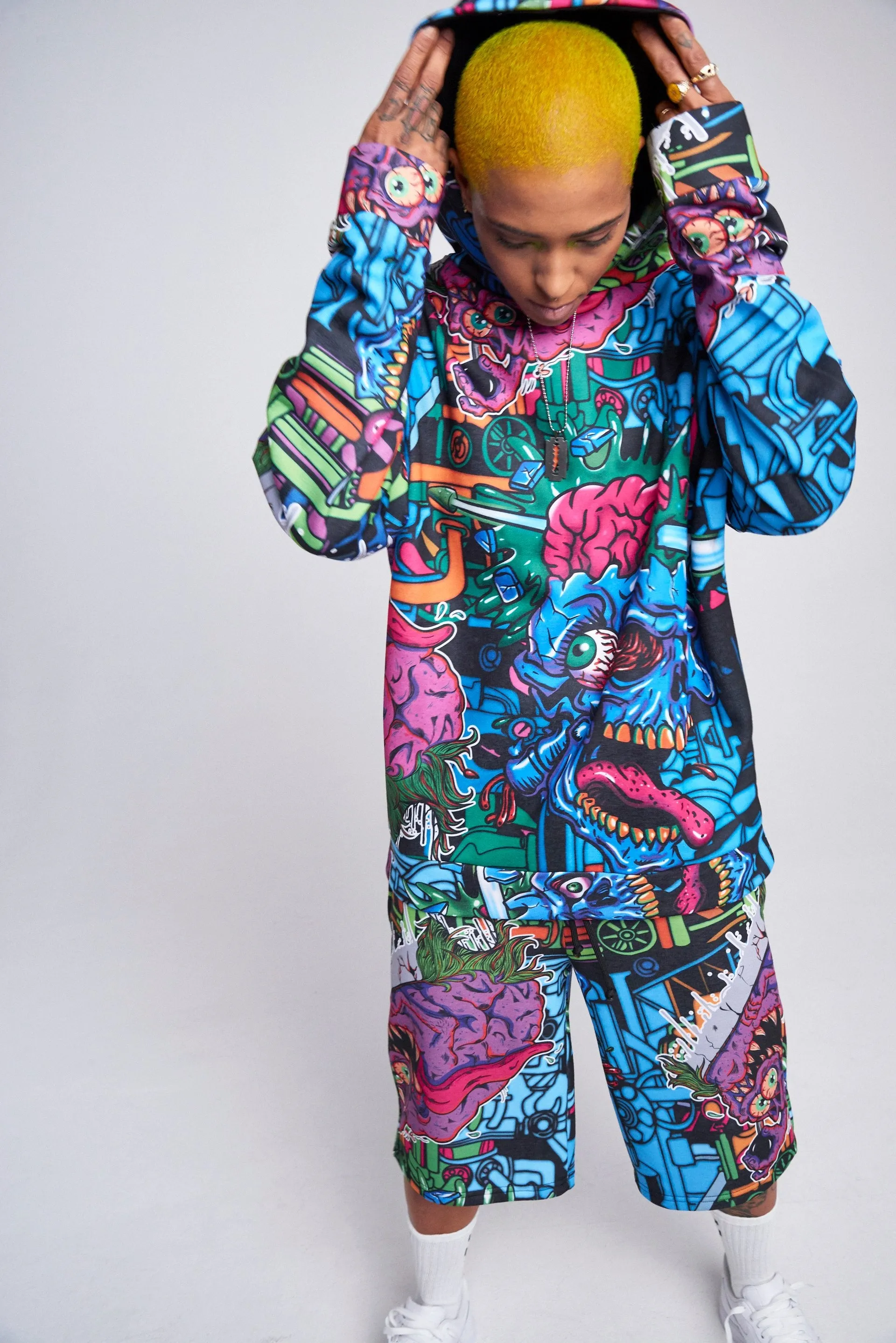 Parallel Futuristic Junkyard Hoodie