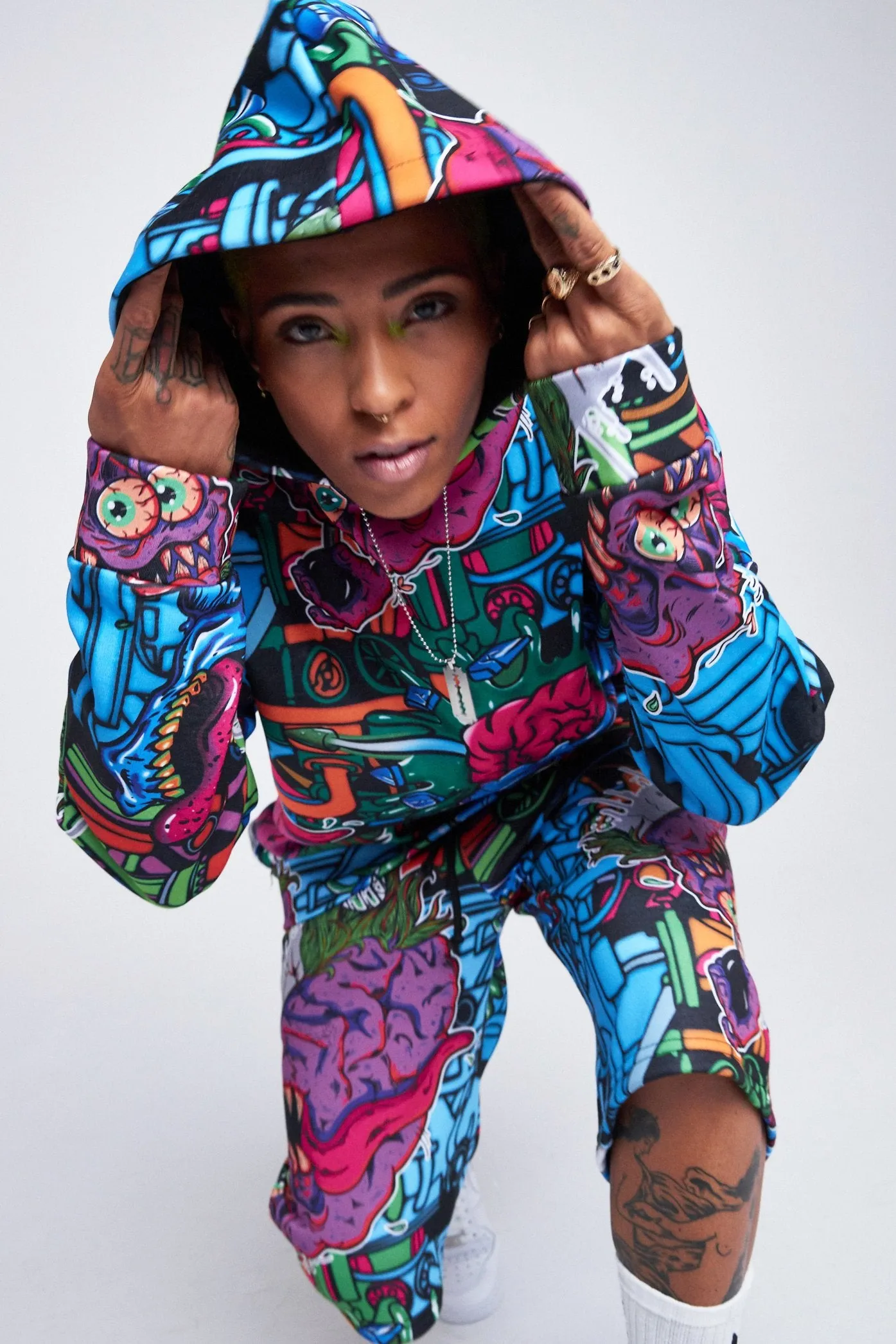 Parallel Futuristic Junkyard Hoodie