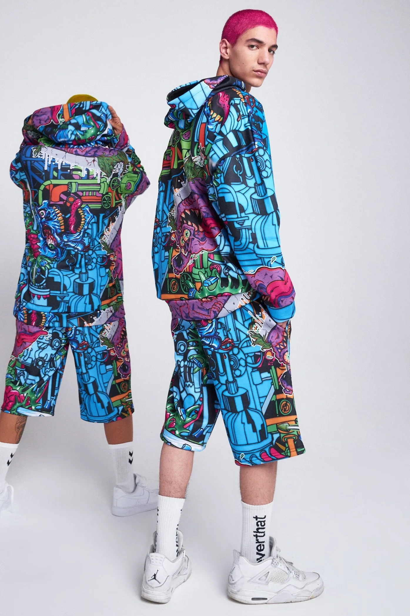 Parallel Futuristic Junkyard Hoodie