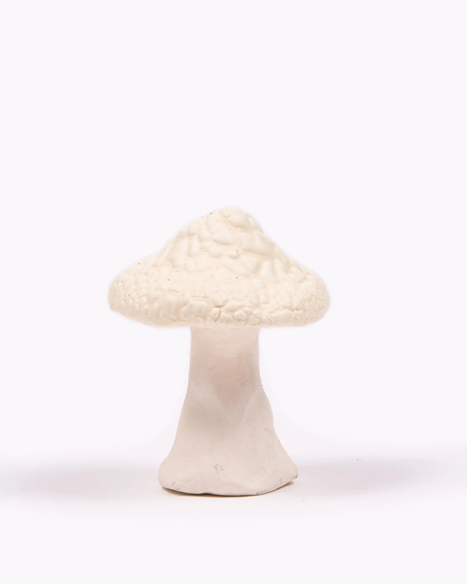 Shroom Ceramic Incense Holder - White Crawl