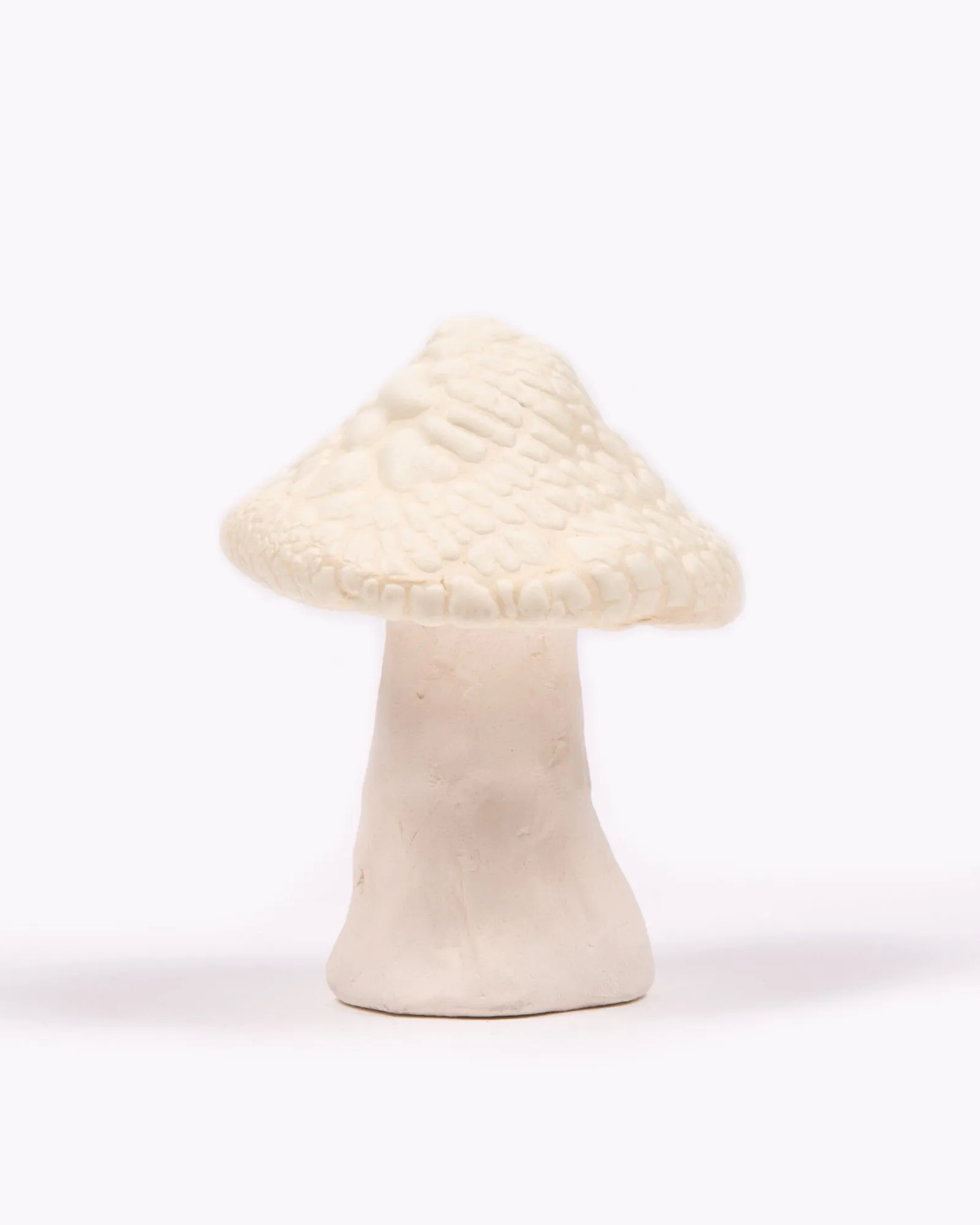 Shroom Ceramic Incense Holder - White Crawl