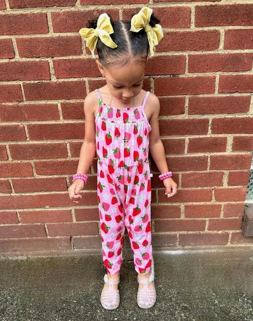 Sweet Summer Rainbow Love - Girls Bamboo Sleeveless Jumper