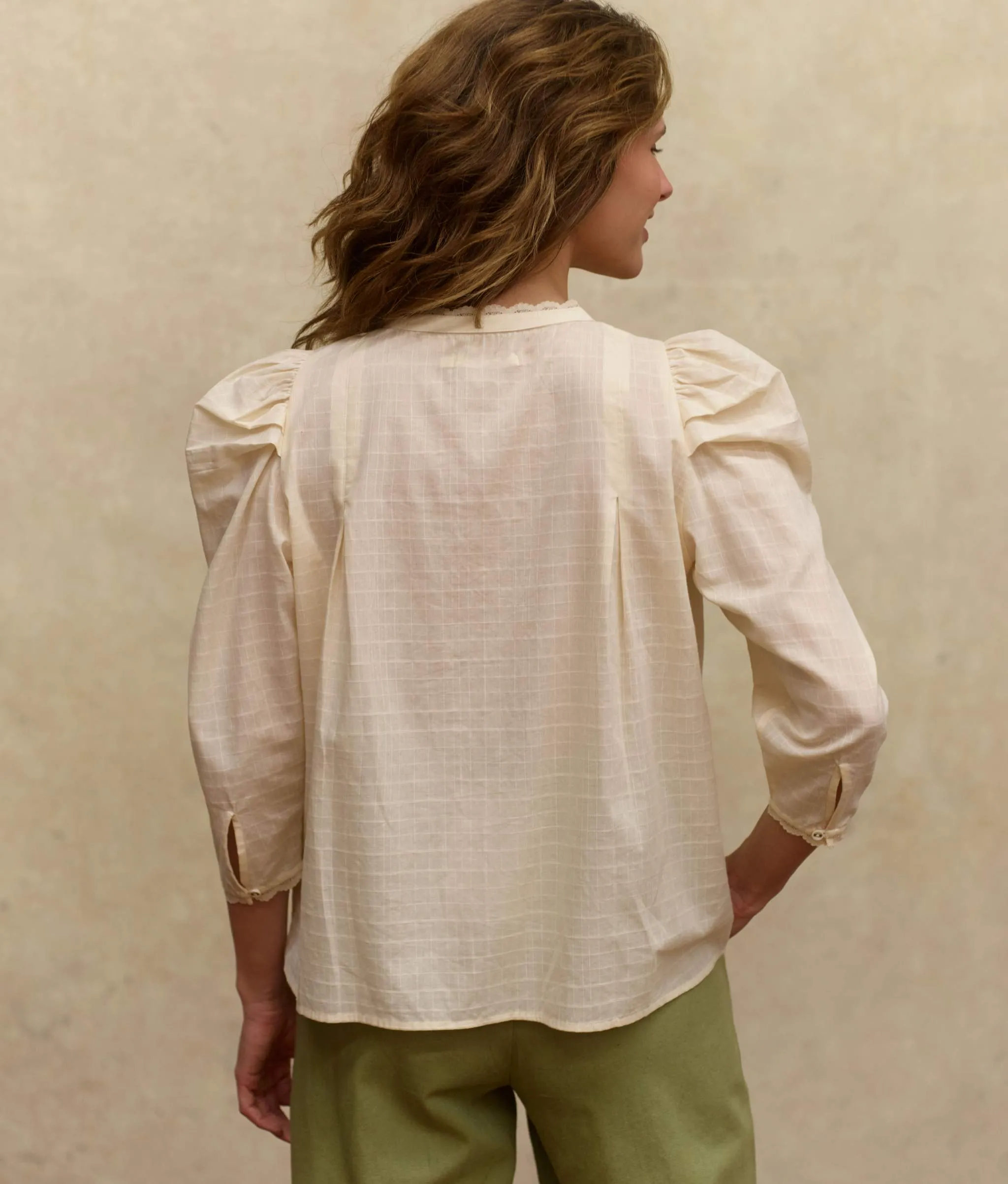 The Morgan Blouse | Pearl