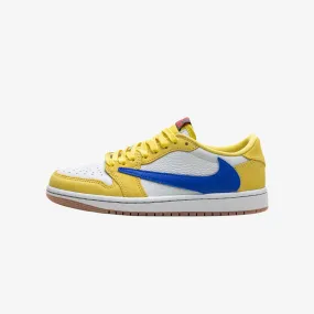Travis Scott x Air Jordan 1 Low Canary