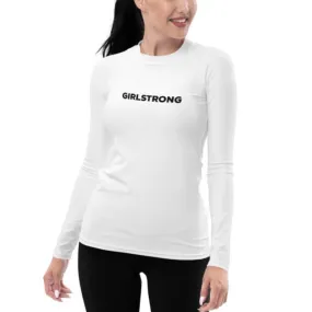 UPF 50 LONG SLEEVES RASH GUARD WHITE