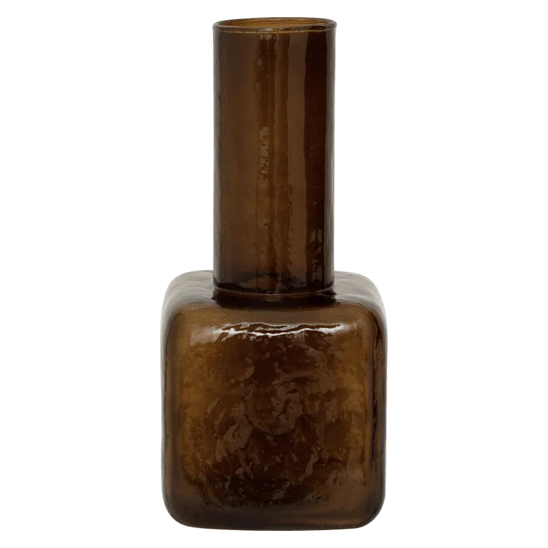 Vase Sora golden brown