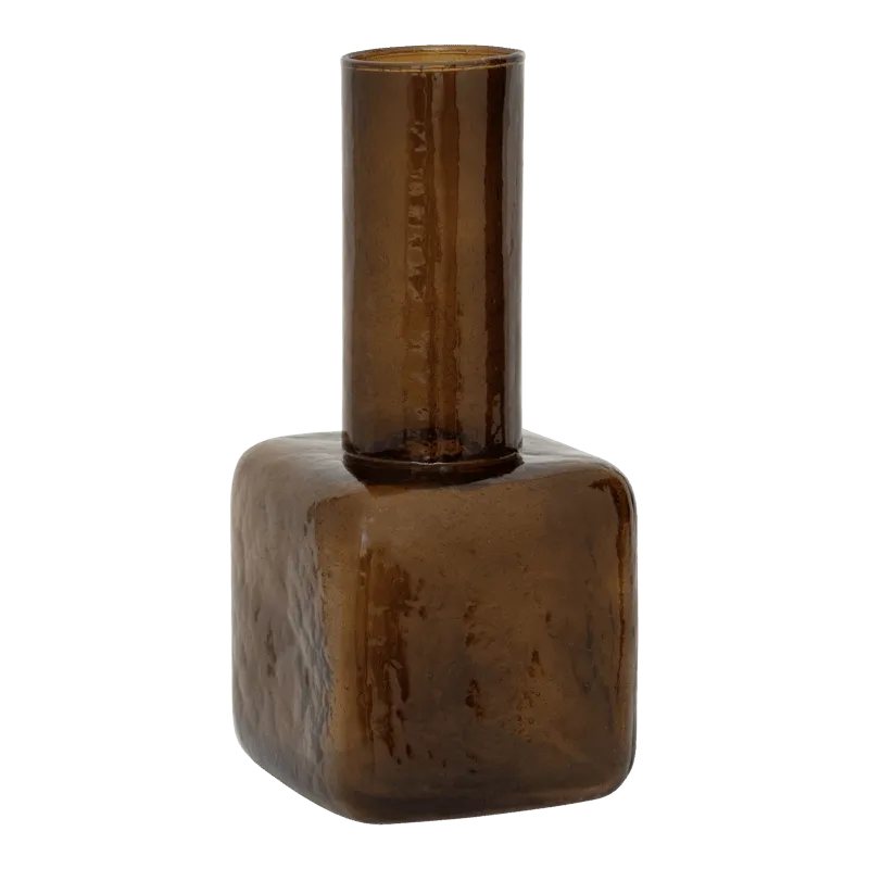 Vase Sora golden brown