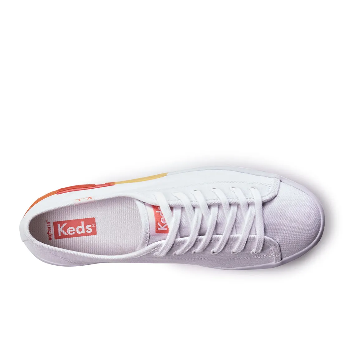 Women's Triple UP Blocked Rubber White (WF66390)